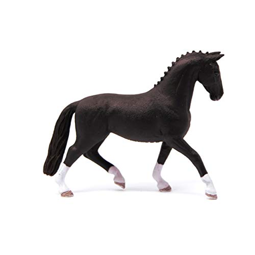 Schleich 13927 Figura de Juguete - Yegua Hannoverian Negro (Horse Club)