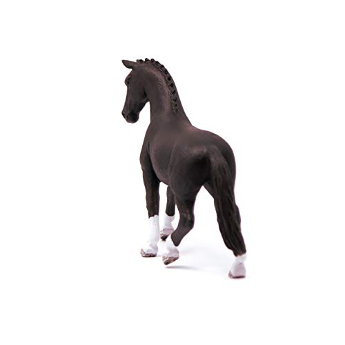 Schleich 13927 Figura de Juguete - Yegua Hannoverian Negro (Horse Club)