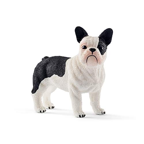 Schleich- Bulldog Francés Figura, Multicolor (13877)