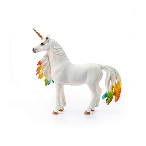 Schleich- Figura de Unicornio arcoíris, Yegua, 18cm