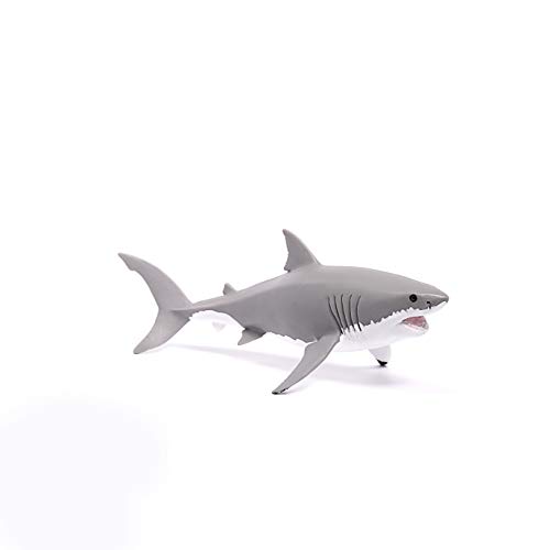 Schleich- Figura Tiburón Blanco, 7,8 cm