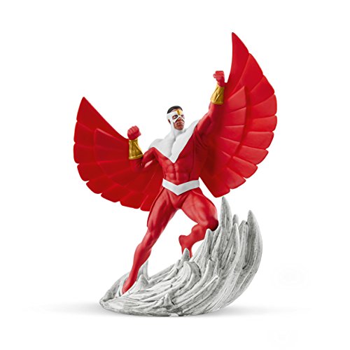 Schleich Marvel - Figura Superhéroe Falcon, 18,4 cm