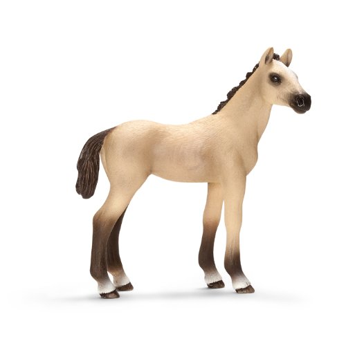 Schleich - Potro Akhal-Teke, Figura Pintada a Mano (13702)