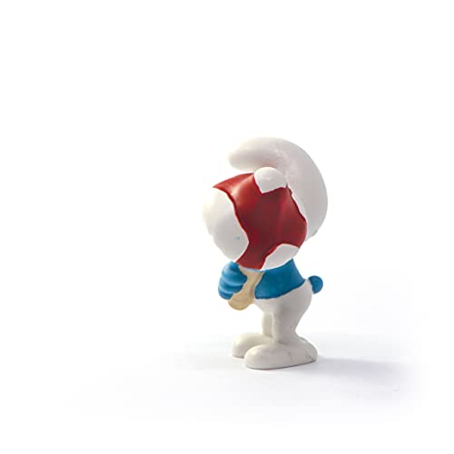 Schleich- Smurfs Pitufo con Seta (20819)