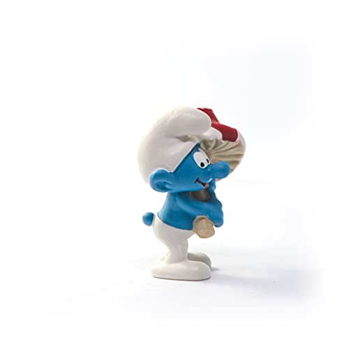 Schleich- Smurfs Pitufo con Seta (20819)