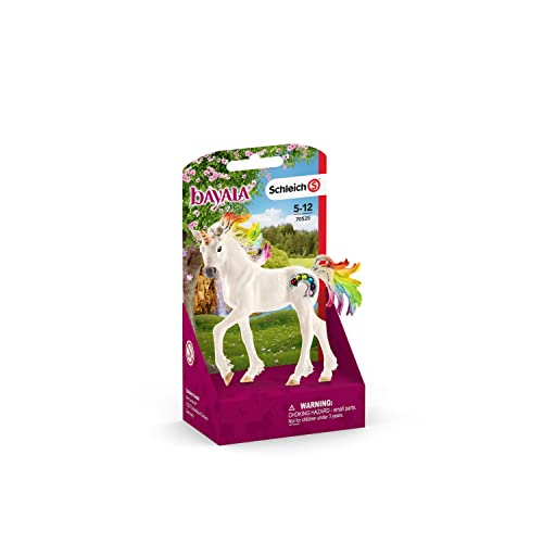 Schleich - Unicornio arcoíris, Potro (70525)