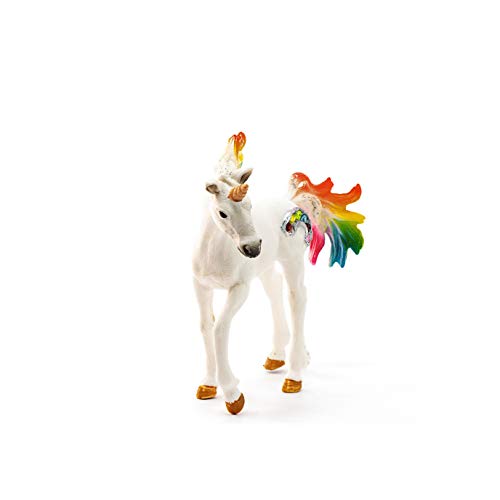 Schleich - Unicornio arcoíris, Potro (70525)