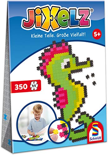 Schmidt Spiele-Jixelz-Puzzle Infantil (350 Piezas), diseño de Caballito de mar, Color (46109)