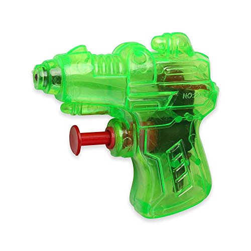 Schramm® Pistola de Agua de 48 Piezas Pistola de Agua Mini Space de 7 cm Pistola de Agua Pistola de Agua