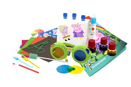 Science4you-Science4you, Arco Iris, Juego para 4+ años, Serie 'Peppa Pig', Multicolor (SY-80003059)