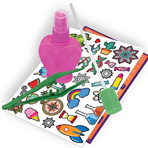 Science4you Starter Kit Tatuajes – Juguete Científicos Y Educativo, Multi8 Años (80002586), color Multi, 694 g