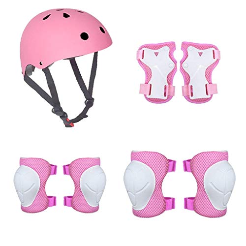 SEESEE.U Casco de Bicicleta (50-54 cm), Conjunto de Casco de Bicicleta para niños niñas, Casco de Bicicleta Unisex para niños MTB Road Cycling Mountain Bike Casco de Seguridad Deportiva