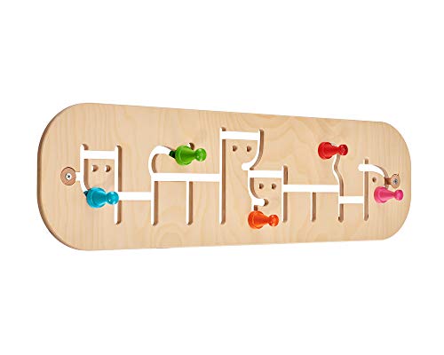 Selecta 60007 Movella - Perchero infantil de madera (74 x 20,5 cm)