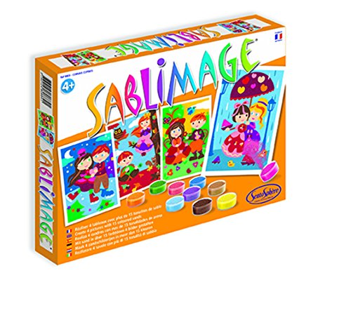 Sentosphere 3908803 – Juego de Manualidades Arena imágenes Amigos