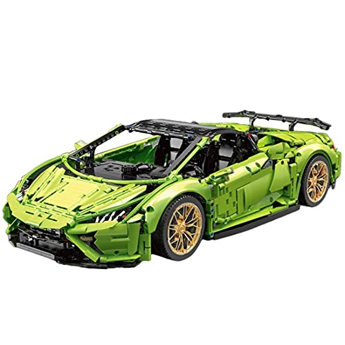 SEREIN Juego de construcción para coche deportivo Lamborghini, 3358 piezas, 1:8, modelos de coche de carreras, compatible con Lego