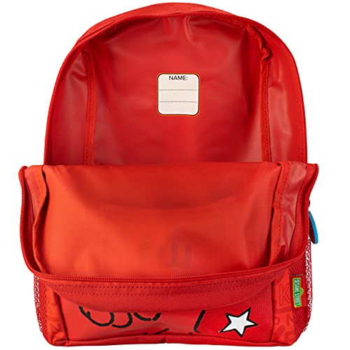 Sesame Street Niños Mochila Elmo Rojo