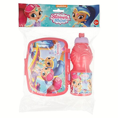 Set Botella Cantimplora Sport Y Sandwichera De Shimmer and Shine Palace, Multicolor (STOR ST-22276)