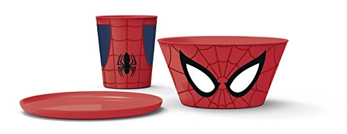 SET DE DESAYUNO APILABLE - CHARACTER SPIDERMAN