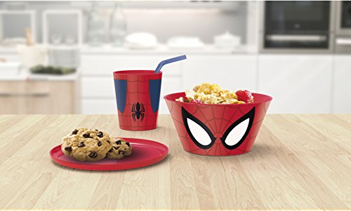 SET DE DESAYUNO APILABLE - CHARACTER SPIDERMAN