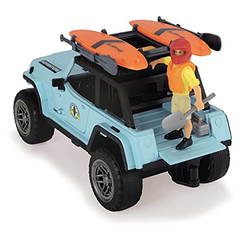 Set M Playlife Surfer Jeep con figura y accesorios (Dickie 3834001)