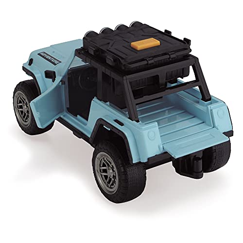 Set M Playlife Surfer Jeep con figura y accesorios (Dickie 3834001)