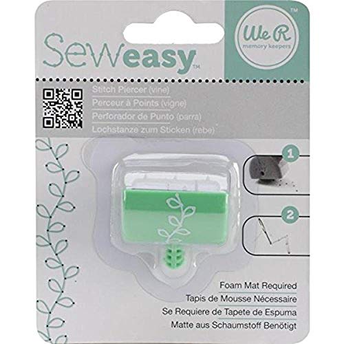 Sew Easy We R Memory Keepers - Perforadora, diseño de Hojas