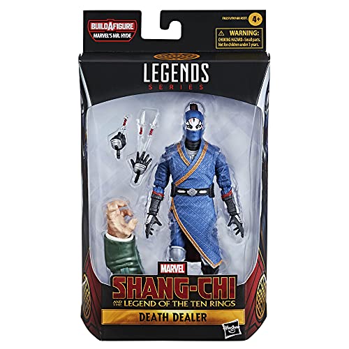 SHANG CHI Figura de acción Coleccionable de Death Dealer de 15 cm Leyenda de los Diez Anillos de Hasbro Marvel Legends Series para niños a Partir de 4 años