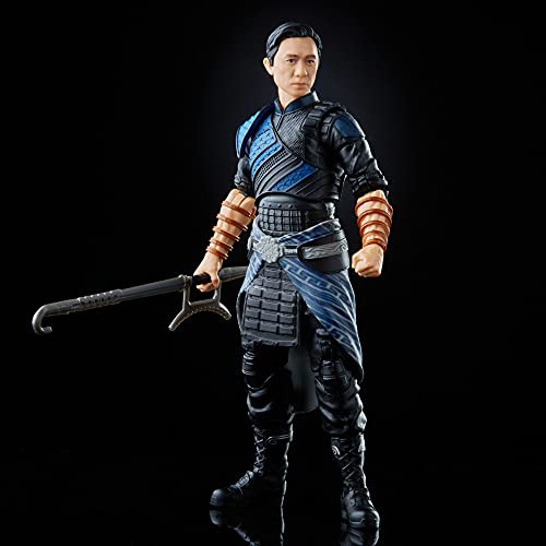 SHANG CHI Figura de acción Coleccionable de Wenwu de 15 cm Leyenda de los Diez Anillos de Hasbro Marvel Legends Series para niños a Partir de 4 años