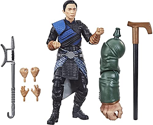 SHANG CHI Figura de acción Coleccionable de Wenwu de 15 cm Leyenda de los Diez Anillos de Hasbro Marvel Legends Series para niños a Partir de 4 años