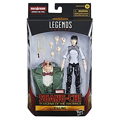 SHANG CHI Figura de acción Coleccionable de Xialing de 15 cm Leyenda de los Diez Anillos de Hasbro Marvel Legends Series para niños a Partir de 4 años