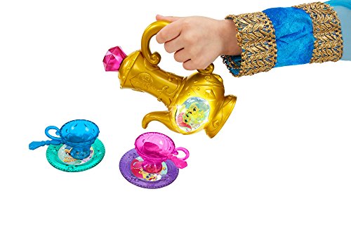 Shimmer & Shine- Shimmer and Shine Disney Set Tetera mágica, 38 x 25 x 8 cm (Mattel FGP20)