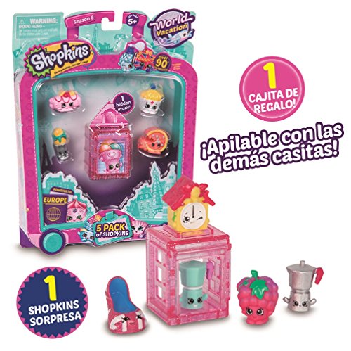 Shopkins Muñeca (Giochi Preziosi HPK97011) , Modelos/colores Surtidos, 1 Unidad