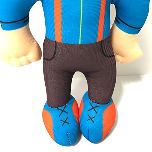 SHUIZHUYU Peluche 30cm Anime Blippi,Blippi Muñeco de Peluche Muñeco,Peluche Muñeco, Niños Presente De Cumpleaños (Color : Blue, Size : 30cm/11.81in)