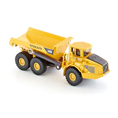 siku 1877 Volquete Volvo, Vehículo de construcción, Caja inclinable, 1:87, Metal/Plástico, Amarillo