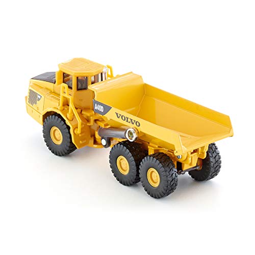 siku 1877 Volquete Volvo, Vehículo de construcción, Caja inclinable, 1:87, Metal/Plástico, Amarillo