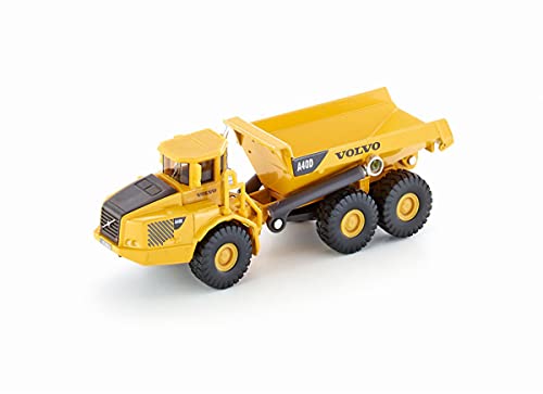 siku 1877 Volquete Volvo, Vehículo de construcción, Caja inclinable, 1:87, Metal/Plástico, Amarillo