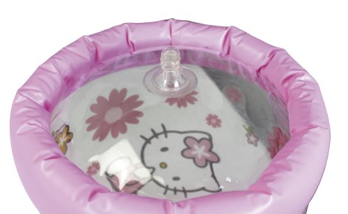 Simba 104014885 Hello Kitty - Cojín de gateo pequeño (42 x 23 cm) coolr transparente [Importado de Alemania]