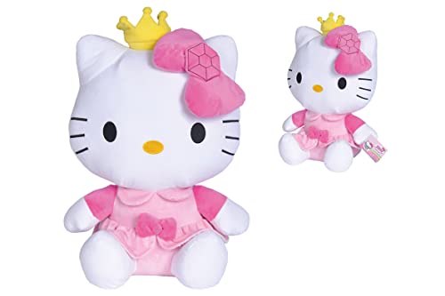 Simba 109281013 - Peluche de Hello Kitty con Traje de Princesa, 50 cm