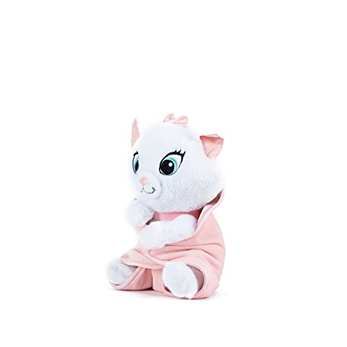 Simba, Aristogatos Toys-Peluche Marie con mantita 25cm, Adecuado para todas las Edades 6315874866, multicolor, Completo