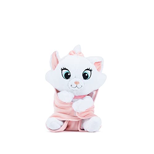 Simba, Aristogatos Toys-Peluche Marie con mantita 25cm, Adecuado para todas las Edades 6315874866, multicolor, Completo