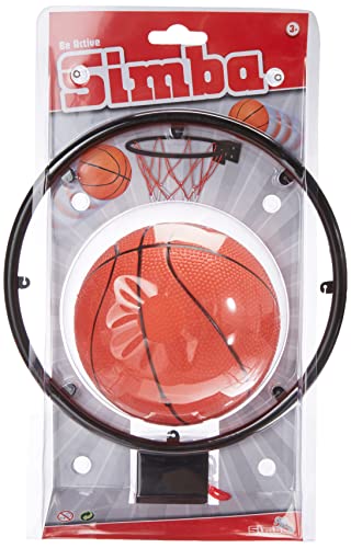 Simba- Be Active Mini Cesta de Baloncesto, Multicolor (107400675)