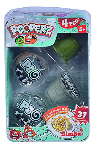 Simba- Little Pooper 4er Nachfüllpack Recambios Zombie Pedorreta, Color (105951601)