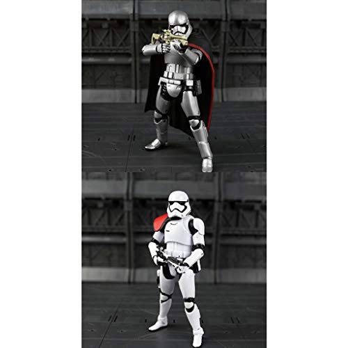 Siyushop Star Wars Episodio 7 The Force Awakens Figura De Acción De Stormtrooper De Primer Orden - Star Wars: Episodio VII: The Force Awakens: Figura De Acción del Capitán Phasma - Paquete De 2