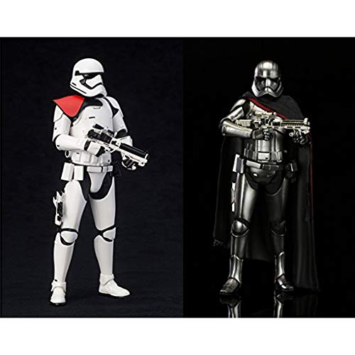 Siyushop Star Wars Episodio 7 The Force Awakens Figura De Acción De Stormtrooper De Primer Orden - Star Wars: Episodio VII: The Force Awakens: Figura De Acción del Capitán Phasma - Paquete De 2