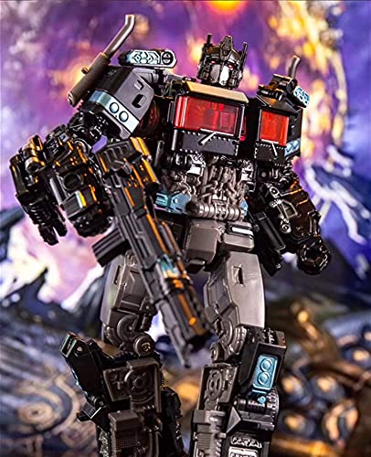 siyushop Transformar Figura De Acción Toy Heroes Rescate Bots Deformation Robot Robot Figura Toys G1 Siege Aleación Némesis Camión Truco Versión Dormitorio Transformación