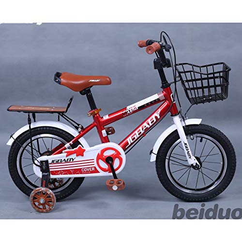 SJSF Y Bicicleta para Niños Niños Y Niñas 3-8 Años Freestyle BMX 12 14 16 18 Pulgadas Rueda De Entrenamiento Flash Bicicleta Bicicleta para Niños,16"