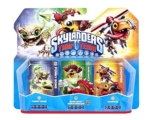 Skylanders: Trap Team - Triple Pack 1 (Chopper, Funny Bone, Shroomboom)