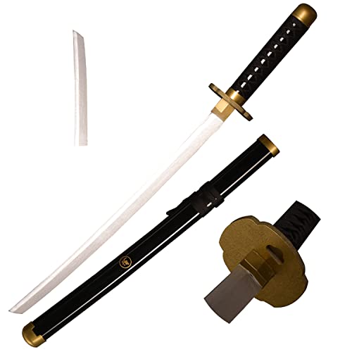 Skyward Blade De madera Cosplay Anime Rurouni Kenshin Reverse Hoja Katana Himura Kenshin Espada 74 cm