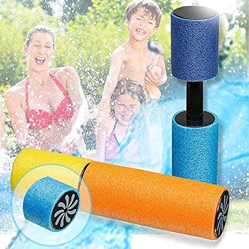 Smart Planet 2 x Pistola de agua de espuma mini pistola de agua para niños