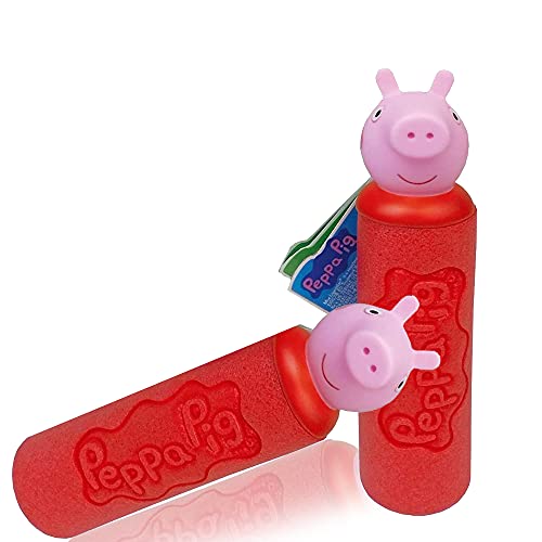 Smart Planet Juego de 2 pistolas de agua de Peppa Pig con 2 pistolas de pulverización de agua de Peppa Pig